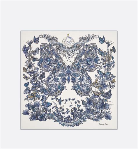 dior butterfly scarf|dior scarf for women.